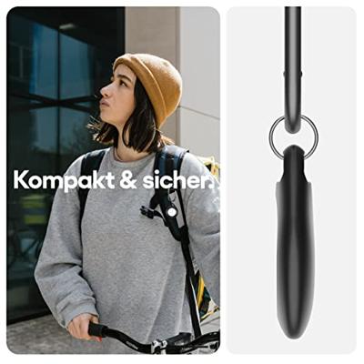 KeyBudz Secure Dock AirTag (2-pack) - Black