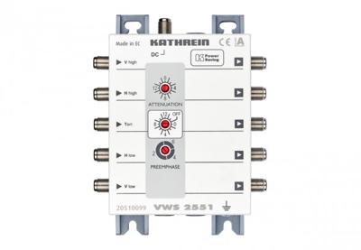 Kathrein VWS 2551 multischakelaar voor satelliet 1 ingang(en) 4 uitgang(en)