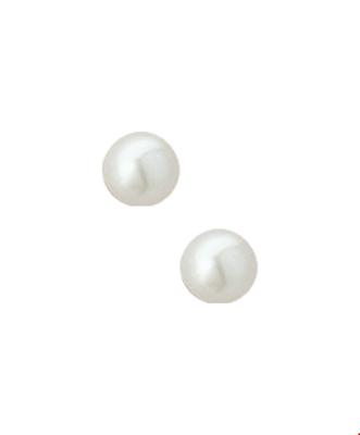 TFT Oorknoppen Parel Zilver Gerhodineerd Glanzend TFT Oorknoppen Parel Zilver Gerhodineerd Glanzend