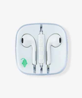 Oortelefoon green mouse met 3.5mm jack aansluiting