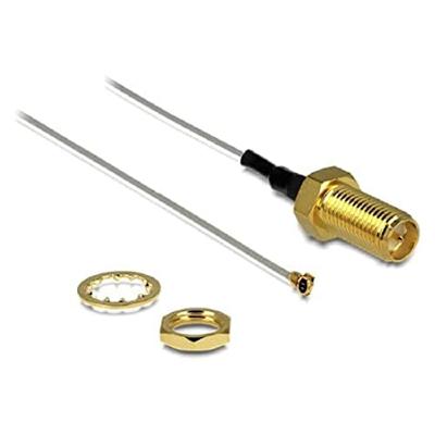 DeLOCK 88815 coax-kabel: RP-SMA Jack > MHF IV/HSC MXHP32 compatible plug 200mm 0,8l DeLOCK 88815 coax-kabel: RP-SMA Jack > MHF IV/HSC MXHP32 compatible plug 200mm 0,8l