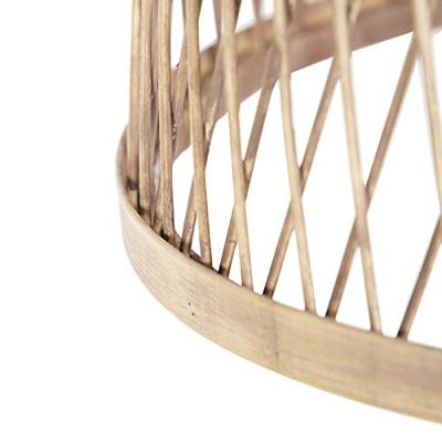 QAZQA Landelijke hanglamp rotan - Calamus