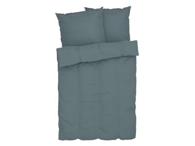 LIVARNO home Lyocell satijnen dekbedovertrek 200 x 200 cm (Grijs)