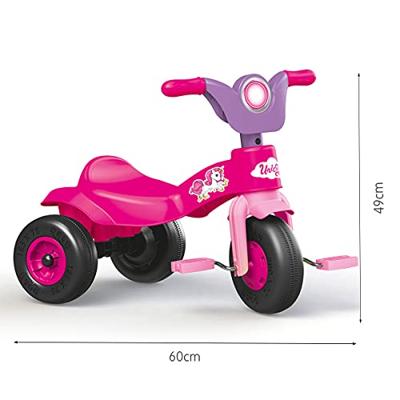 Dolu Eenhoorn Driewieler 42x60x49 cm Roze