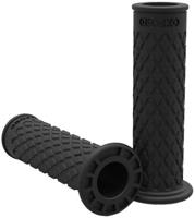 OXFORD rubber handvat "retro rubber grip 22mm retro grip black - thumbnail