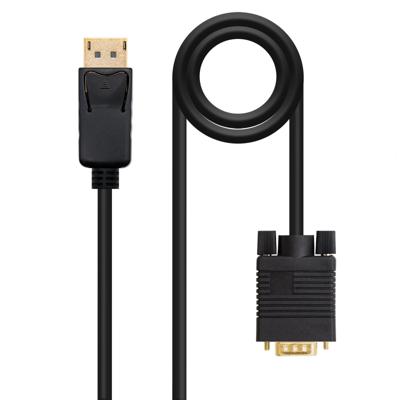 Adapter DisplayPort naar VGA NANOCABLE 10.15.4402 (2 m) Zwart