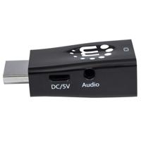 Manhattan 151542 HDMI Adapter [1x HDMI-stekker - 1x VGA-bus] Zwart 0 mm - thumbnail