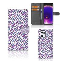 OPPO Find X5 Pro | Telefoon Hoesje | Feathers Color - thumbnail