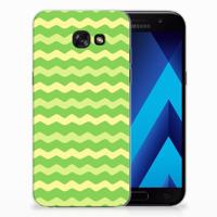 Samsung Galaxy A5 2017 TPU bumper Waves Green - thumbnail
