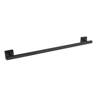 Handdoekhouder Tres Cuadro 60 cm Mat Zwart