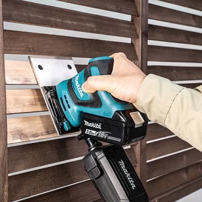 Makita dbo480rtj accu handpalm vlakschuurmachine | 18v | 2 x 5.0 ah accu + snellader | in mbox - dbo480rtj