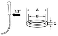 Cornat Dichting/Zeef 1/2 Tuinslang 2St - TEC380119 - thumbnail