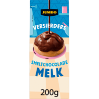 Jumbo Smeltchocolade Melk 200 g - thumbnail