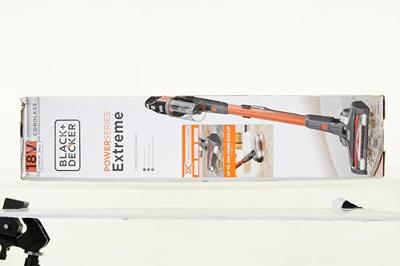 Black & Decker BHFEV182C-QW steelstofzuiger & elektrische bezem 2-in-1-steelstofzuiger Batterij/Accu Droog Zakloos Oranje, Titanium 2 Ah Black & Decker BHFEV182C-QW steelstofzuiger & elektrische bezem 2-in-1-steelstofzuiger Batterij/Accu Droog Zakloos Oranje, Titanium 2 Ah