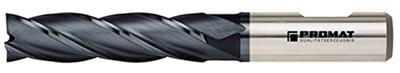 Promat/Tecwerk Schachtfrees | DIN 844 type N | nominale-d. 5 mm inzetlengte 30 mm | HSS-Co8 TiCN DIN 1835 B | snedeaantal 4 lang - 4000866396 Promat/Tecwerk Schachtfrees | DIN 844 type N | nominale-d. 5 mm inzetlengte 30 mm | HSS-Co8 TiCN DIN 1835 B | snedeaantal 4 lang - 4000866396