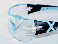 uvex pheos cx2 9198 9198258 Veiligheidsbril Incl. UV-bescherming Rood, Grijs - thumbnail