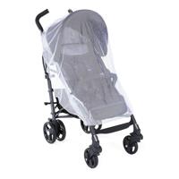 CHICCO universeel muskietennet voor kinderwagen wit - thumbnail