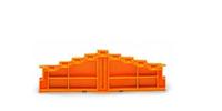 WAGO 727-217 Afsluitplaat Oranje 25 stuk(s) - thumbnail