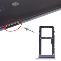 SIM-kaart lade + SIM-kaart lade/micro SD-kaart lade voor LG V30 VS996 LS998U H933 LS998U (zilver) - thumbnail