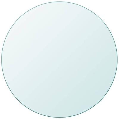 Tafelblad van gehard glas 300 mm rond
