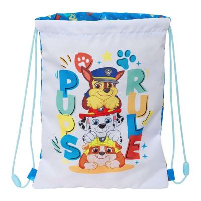 Rugtas met Koordjes The Paw Patrol Pups rule Blauw 26 x 34 x 1 cm Rugtas met Koordjes The Paw Patrol Pups rule Blauw 26 x 34 x 1 cm