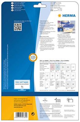 Herma 4389 Diepvriesetiketten 66 x 33.8 mm Papier Wit 600 stuk(s) Permanent hechtend Inkjet, Laser (zwart/wit), Laser (kleur), Kopiëren (zwart/wit), Kopiëren