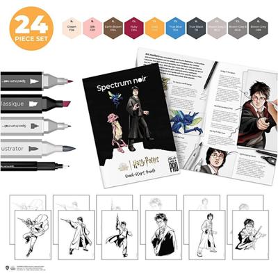 Creativ Company Hobbyset illustratie, harry potter, diverse kleuren, 1 doos