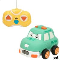 Politiewagen op Afstandsbediening Colorbaby Groen 13 x 9 x 10 cm (6 Stuks) - thumbnail