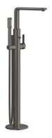 Vrijstaande Badmengkraan GROHE Lineare New Hard Graphite Geborsteld - thumbnail