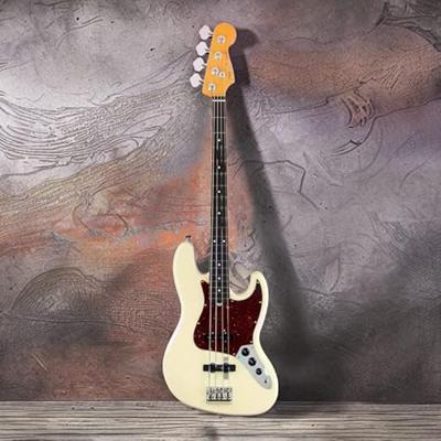 Fender American Pro II Jazz Bass, Olympic White RW