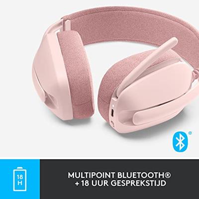 Logitech Zone Vibe 100 Draadloos Roze Logitech Zone Vibe 100 Draadloos Roze