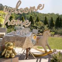 Folieballon Hobbelpaard (106x86cm) - thumbnail