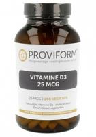 Proviform Vitamine D3 25mcg Vegicaps - thumbnail