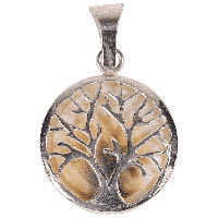 Hanger Tree of Life en Operculum 925 zilver - thumbnail