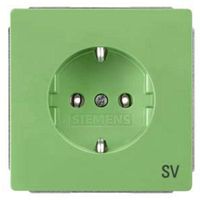 Siemens 5UB1815 Wandcontactdoos met randaarde Delta Groen Schakelmateriaal 1 stuk(s)