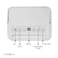 Nedis DEHU10WT Luchtontvochtiger 10L/dag 100 M&sup3;/h - thumbnail