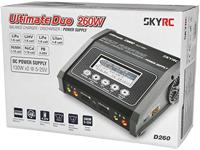 SkyRC D260 Duo lader (LiFe, LiIon, LiPo, LiHV, NiMH, NiMH, NiCd en PB) - thumbnail