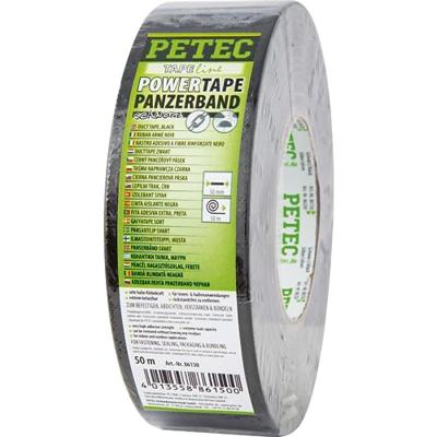 PETEC textieltape "power tape panzerband" armor tape sw 50mm 50mtr.
