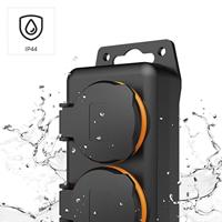 Hama 00223062 Buitenstopcontact Zwart Aanraakbeveiliging, Met schakelaar - thumbnail