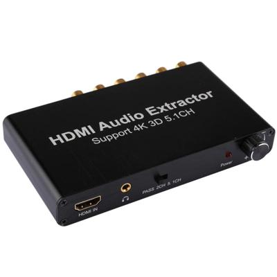 4K 3D HDMI 5.1CH Audio Decoder Extractor