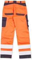 Blåkläder Multinorm inherent werkbroek 15881513 | High Vis Oranje/Marineblauw | Maat 64 - 7330509720868 - thumbnail