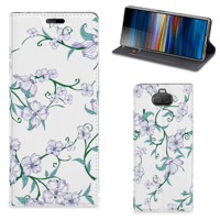 Sony Xperia 10 Uniek Smart Cover Blossom White - thumbnail