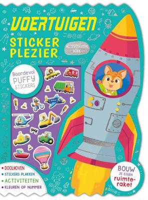 Rebo Publishers Voertuigen stickerplezier stickerboek