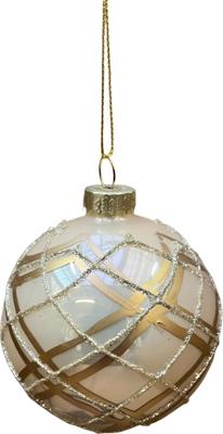 Kerstbal ruiten goud 8 cm Uniplant - Uniplant Kerstbal ruiten goud 8 cm Uniplant - Uniplant