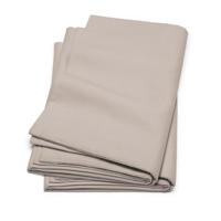 Cinderella kussensloop flanel (2 stuks) - taupe - 60x70 cm - Leen Bakker - thumbnail
