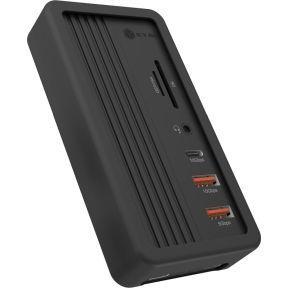 ICY BOX IB-DK4072M-CU31 USB 3.2 Gen 2 (3.1 Gen 1) Type-C Zwart ICY BOX IB-DK4072M-CU31 USB 3.2 Gen 2 (3.1 Gen 1) Type-C Zwart