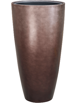 Baq Metallic Silver leaf Partner matt coffee (met inzetbak), 49x90cm