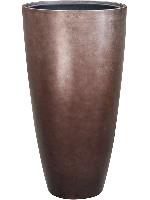 Baq Metallic Silver leaf Partner matt coffee (met inzetbak), 49x90cm - thumbnail