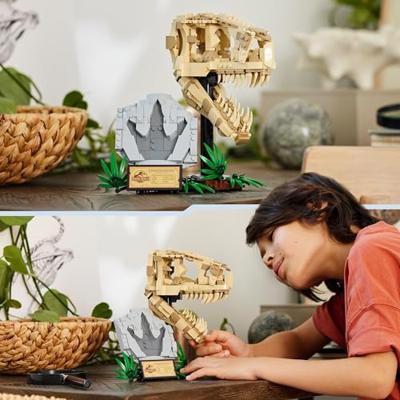 LEGO jurassic world 76964 dinosaurusfossielen: t-rex schedel - thumbnail