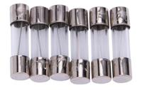 Dresselhaus glazen zekering glass fuses 5x20mm for car radio 10a/6 piece - thumbnail